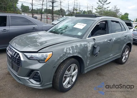 2021 Audi Q3 Premium 45 Tfsi S Line Quattro Tiptronic z USA, uszkodzony, nr VIN WA1DECF31M1054875